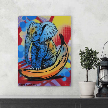 Elephant Fun (Original Painting)
