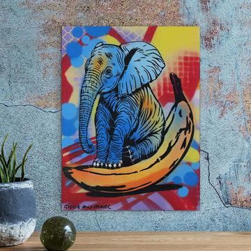 Elephant Fun (Original Painting)