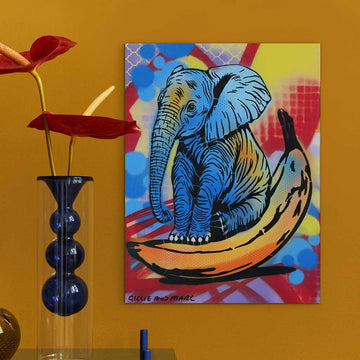 Elephant Fun (Original Painting)