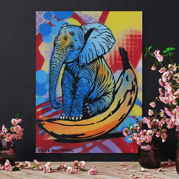 Elephant Fun (Original Painting)