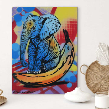 Elephant Fun (Original Painting)