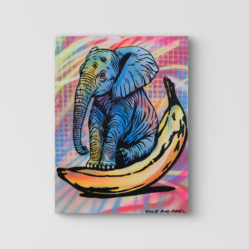 Elephant Love (Original Painting)