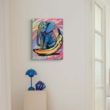 Elephant Love (Original Painting)