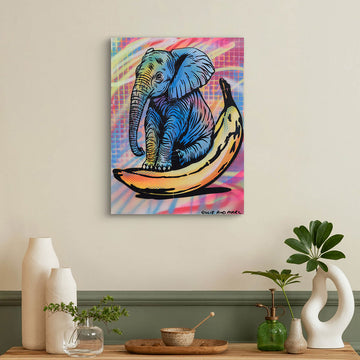 Elephant Love (Original Painting)