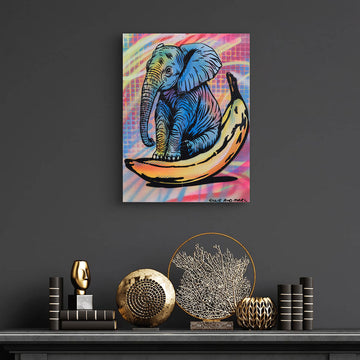 Elephant Love (Original Painting)