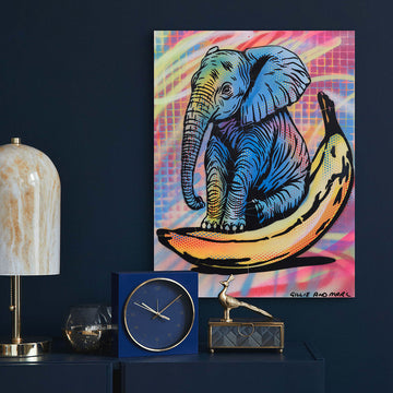 Elephant Love (Original Painting)