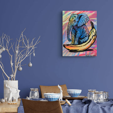 Elephant Love (Original Painting)