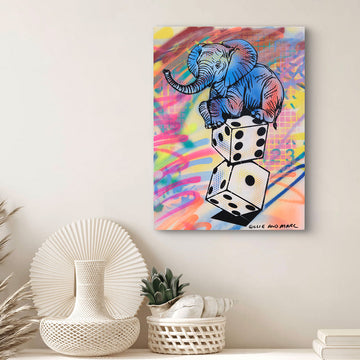 Elephant Luck (Original Painting)