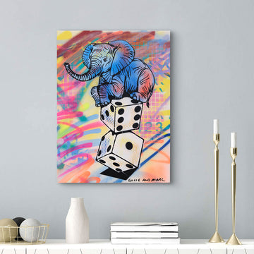 Elephant Luck (Original Painting)