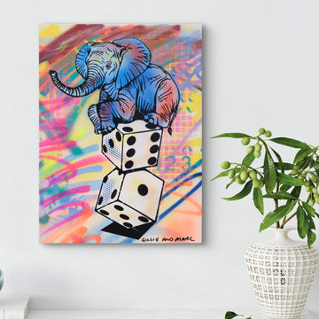 Elephant Luck (Original Painting)