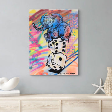 Elephant Luck (Original Painting)