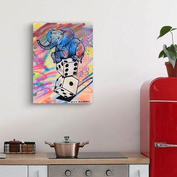 Elephant Luck (Original Painting)