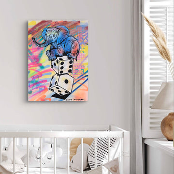 Elephant Luck (Original Painting)