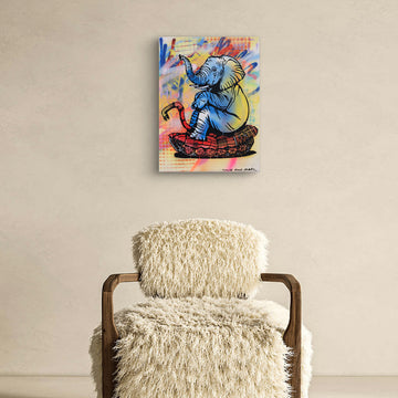 Elephant Tank (Original Painting)