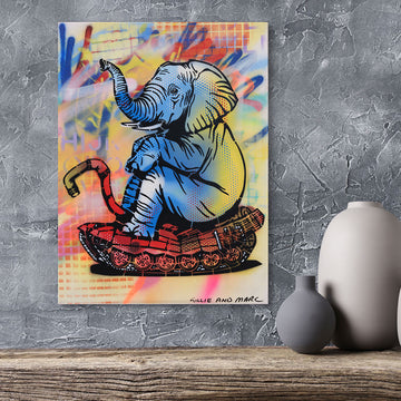 Elephant Tank (Original Painting)
