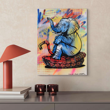 Elephant Tank (Original Painting)