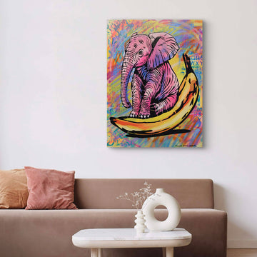Elephant is Fruity (Original Painting)