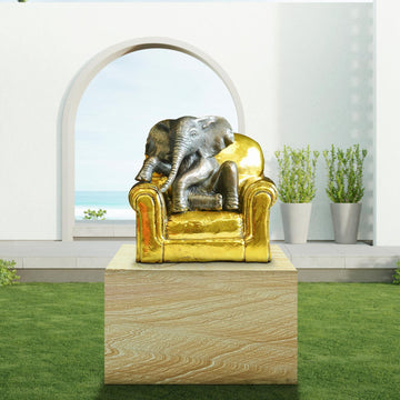 Elephant Takes a Seat