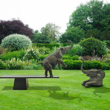 Elephants Can Swim (Bronze Sculpture)