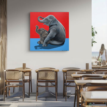 Elephants Forever (Original Painting)
