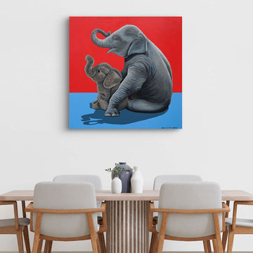 Elephants Forever (Original Painting)
