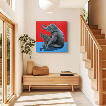 Elephants Forever (Original Painting)