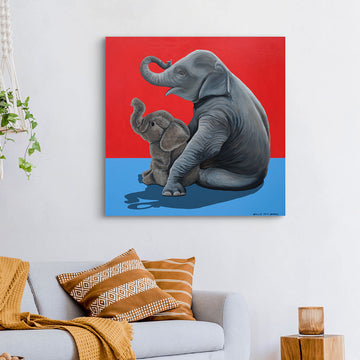 Elephants Forever (Original Painting)