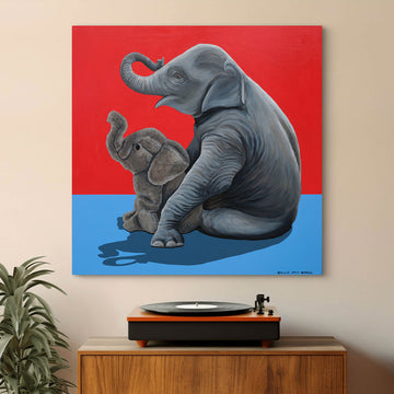 Elephants Forever (Original Painting)