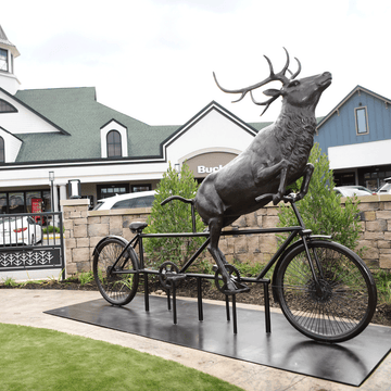 Elk: Antlers to the Wind (Bronze Sculpture)