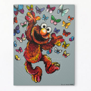 Elmo Is on a High (Original Painting)