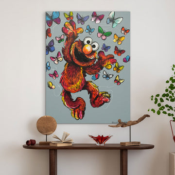 Elmo Is on a High (Original Painting)