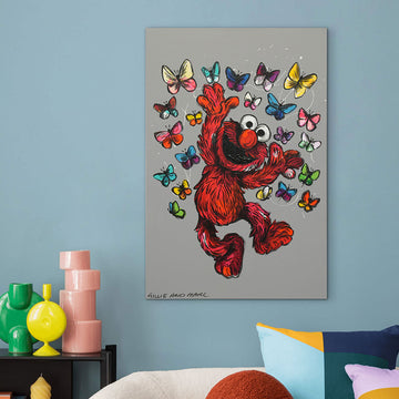 Elmo Jumped for Joy (Original Painting)