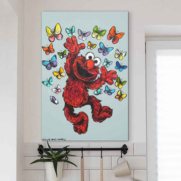 Elmo Was Always Joyful (Original Painting)