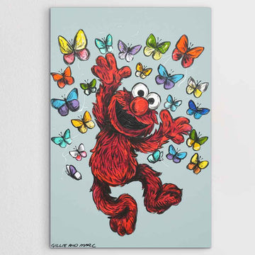 Elmo Was Always Joyful (Original Painting)