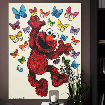 Elmo’s Big Leap Forward (Original Painting)
