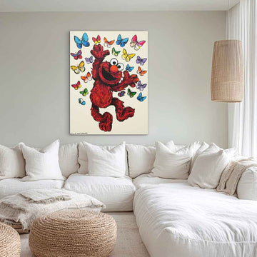 Elmo’s Big Leap Forward (Original Painting)
