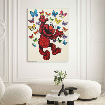 Elmo’s Big Leap Forward (Original Painting)