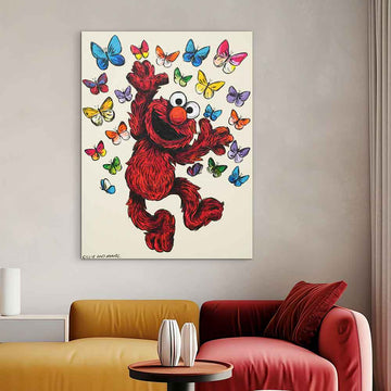 Elmo’s Big Leap Forward (Original Painting)