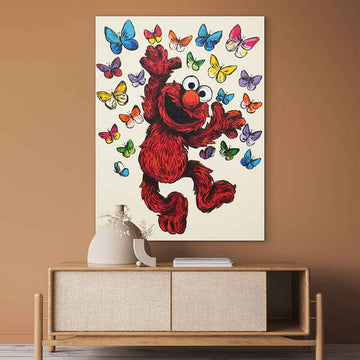 Elmo’s Big Leap Forward (Original Painting)