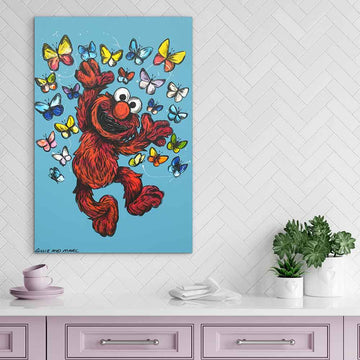 Elmo’s Happy Day (Original Painting)