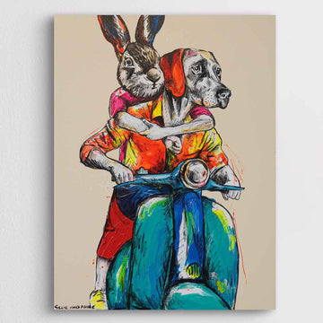 Enjoy the Ride (Original Painting)