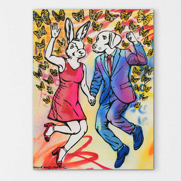 Eternal Companions (Original Painting)