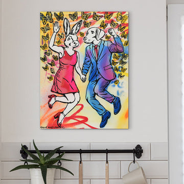 Eternal Companions (Original Painting)