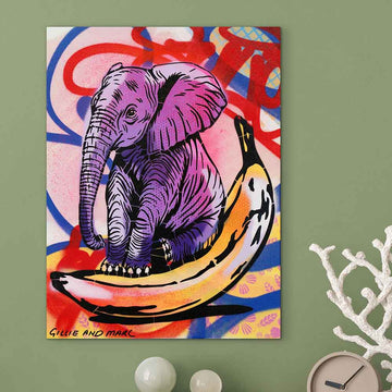 Every Elephant Has a Secret (Original Painting)
