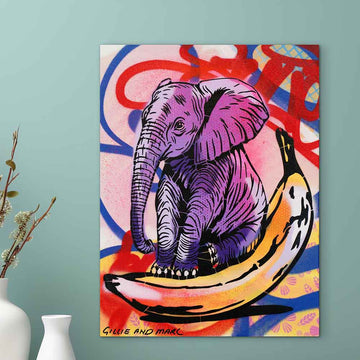 Every Elephant Has a Secret (Original Painting)