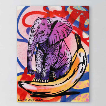 Every Elephant Has a Secret (Original Painting)