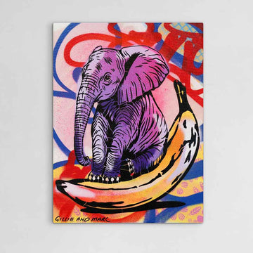 Every Elephant Has a Secret (Original Painting)