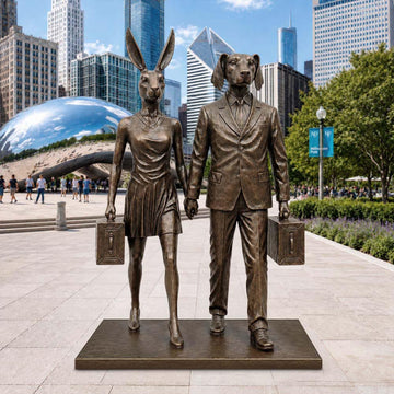 Every Journey Was the Start of Something Wonderful (Bronze Sculpture)