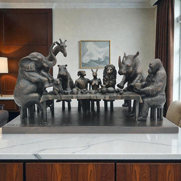 Wild Feast (Bronze Sculpture)