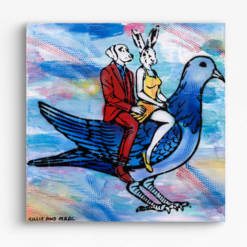 Fly Dove Fly (Original Painting)